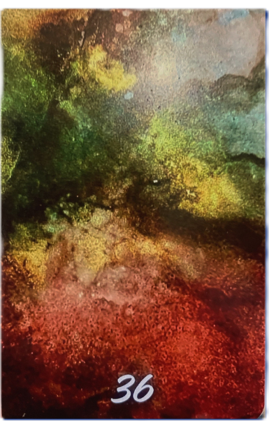 Stormwalker Medicine card 36 featuring a luminous forest path