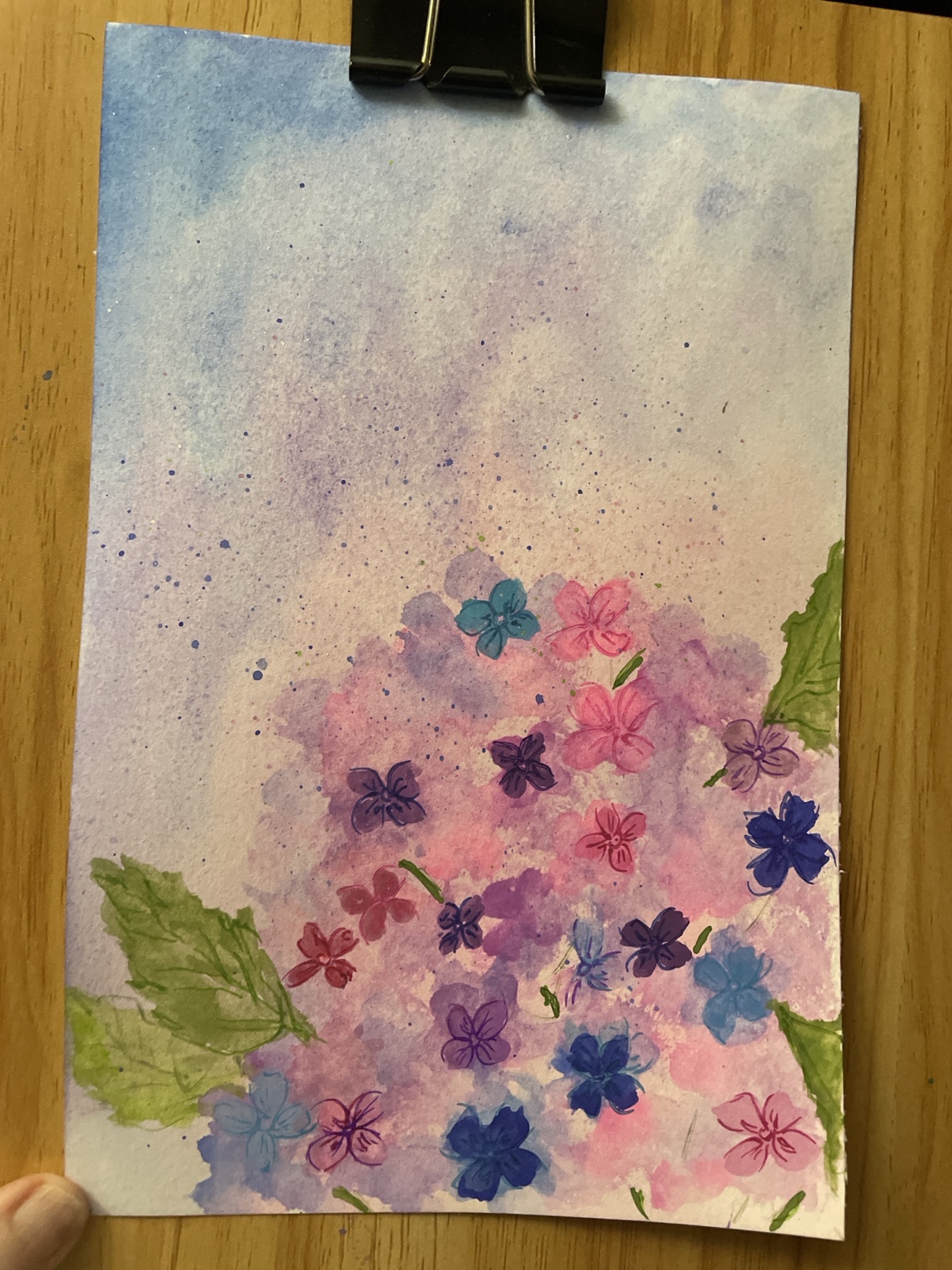 Soft floral integration artwork