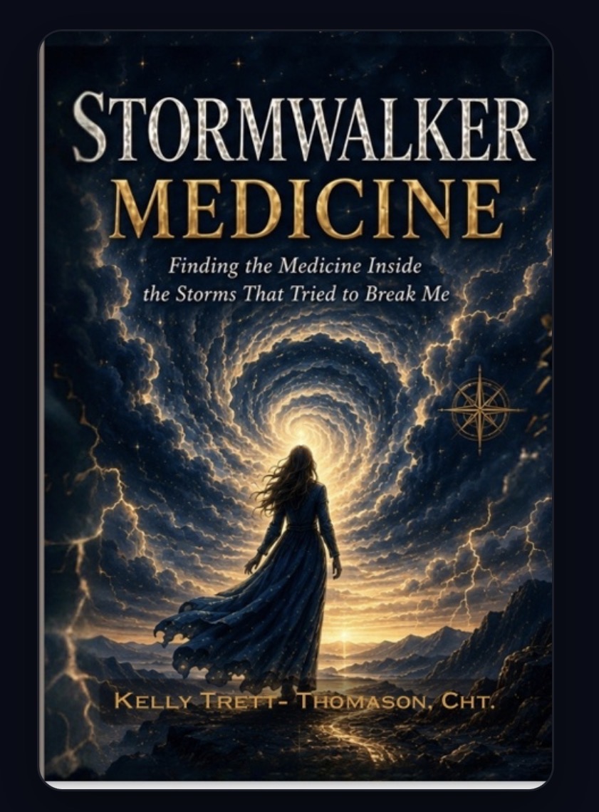 Stormwalker Medicine book cover — Kelly Trett-Thomason, CHt.