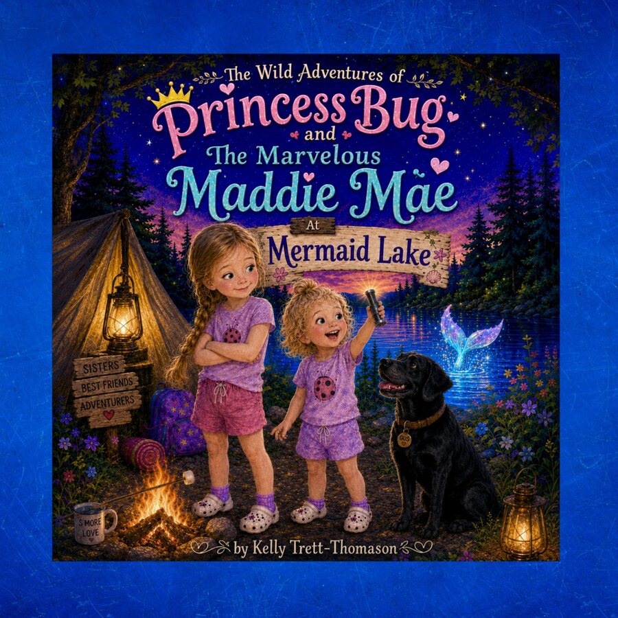Cover of The Wild Adventures of Princess Bug and the Marvelous Maddie Mae at Mermaid Lake